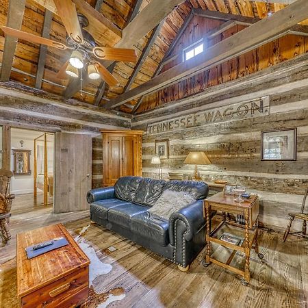 弗雷德里克斯堡Town Creek Log Cabin别墅 外观 照片