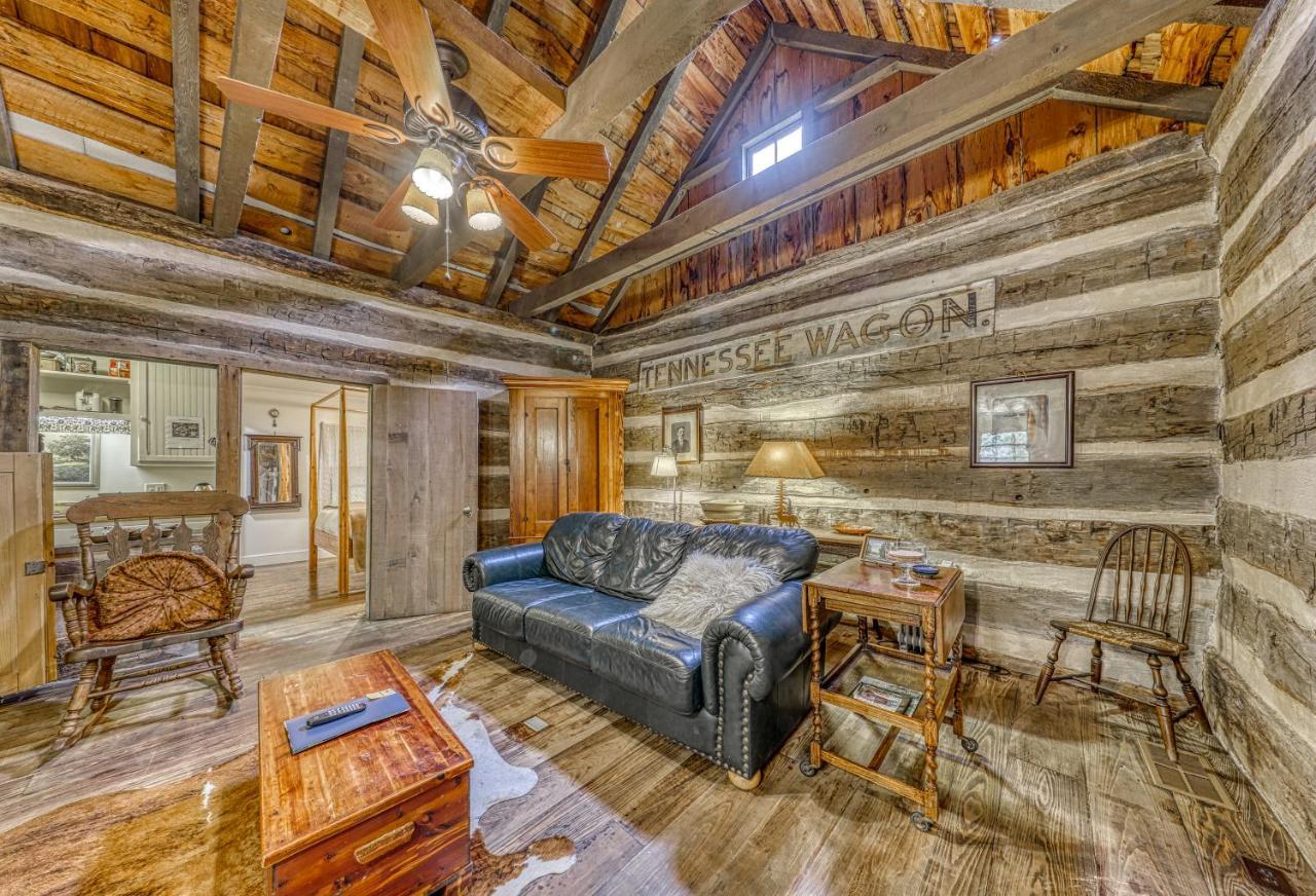 弗雷德里克斯堡Town Creek Log Cabin别墅 外观 照片