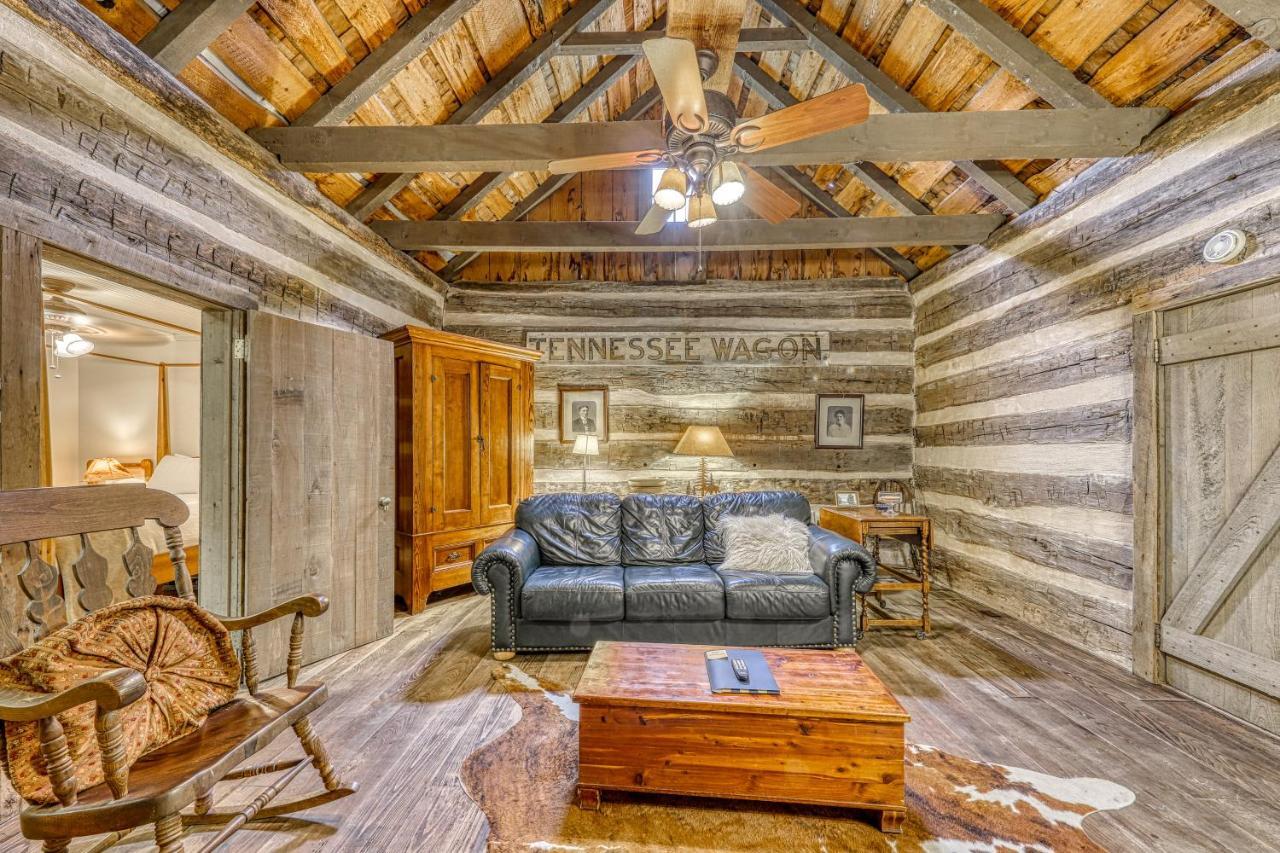 弗雷德里克斯堡Town Creek Log Cabin别墅 外观 照片