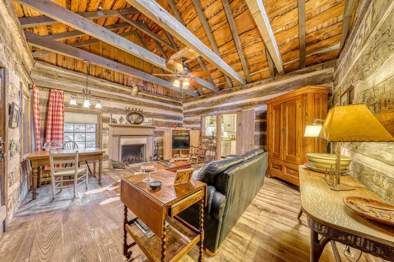 弗雷德里克斯堡Town Creek Log Cabin别墅 外观 照片